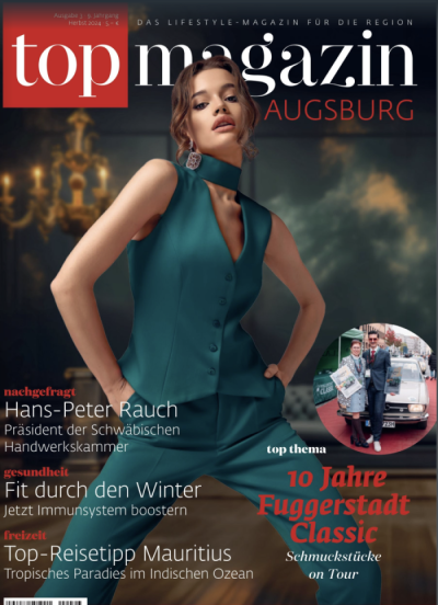 Mehr über den Artikel erfahren Erfolgscode: Geniales Leben im TopMagazin Augsburg